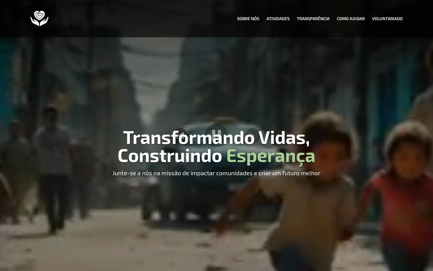 Vestes Novas website home